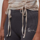 Karl Kani Γυναικεία αμάνικη μπλούζα Small Signature Old English Gathered Top